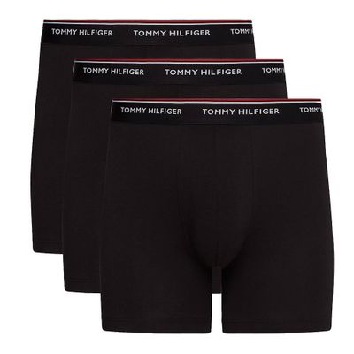 Tommy Hilfiger boxershorts 3-pack Essential zwart