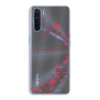 Kusjes: Oppo A91 Transparant Hoesje