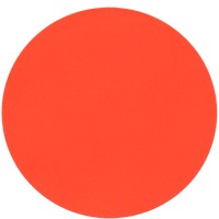 Etiket | Reclame-etiket | papier | permanent | ∅62mm | fluor/rood | rol à 1500 stuks