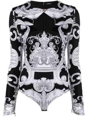 Versace body à imprimé baroque - Noir