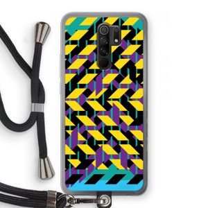 Skew Bee 3: Xiaomi Redmi 9 Transparant Hoesje met koord