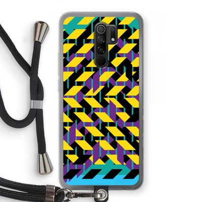 Skew Bee 3: Xiaomi Redmi 9 Transparant Hoesje met koord