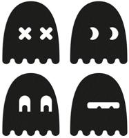 REFLECTIVE BERLIN reflex-stickers "decals" refl.strip refl.berlin decals ghost black