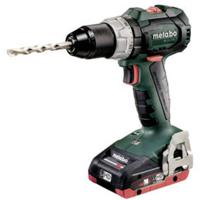 Metabo SB 18 LT BL Accu-klopboormachine Incl. 2 accus, Incl. accessoires, Incl. koffer