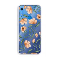 Peachy flowers: Huawei Y6s Transparant Hoesje