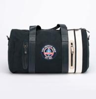 Carroll Shelby Venom Sporttas Leer en Canvas - Marine Blauw