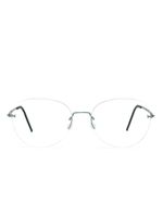 Lindberg lunettes de vue 2528 à design sans monture - Gris