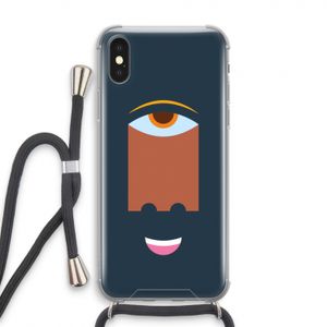 Mono M: iPhone X Transparant Hoesje met koord