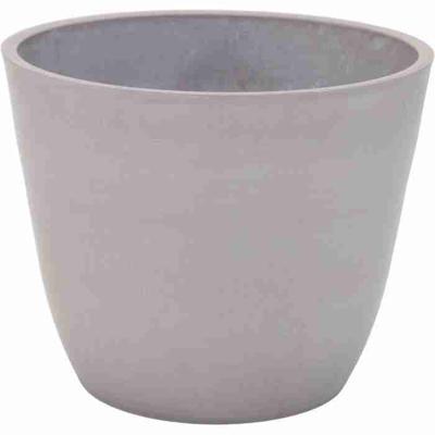 Pot - MEGA COLLECTIES - Ecostone Egg - Ø 41 cm - H 33 cm - Taupe