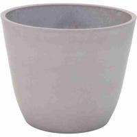 Pot - MEGA COLLECTIES - Ecostone Egg - Ø 41 cm - H 33 cm - Taupe