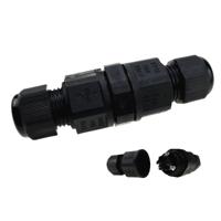 XY-16 IP68 waterdichte 3 pins rechte kabelaansluiting