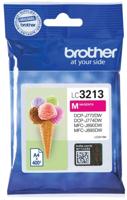 Brother inktcartridge, 400 pagina&apos;s, OEM LC-3213M, magenta
