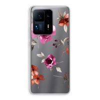 Geschilderde bloemen: Xiaomi Mi Mix 4 Transparant Hoesje