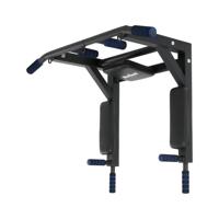 Rebel Active Pull Up Bar - Pull Up Station - Dip Station - Krachtstation - Wandmontage - Inclusief Montageset - Zwart - thumbnail