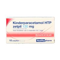 Paracetamol kind 120mg 10 Zetpillen