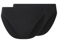 esmara Set van 2 dames onderbroeken (Zwart, M (40/42))