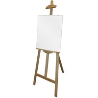 Benson houten schildersezel 140 cm met canvas doek 30 x 42 cm - thumbnail