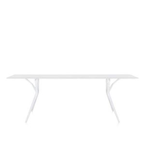 "Kartell Spoon Eettafel - 200 x 90 cm - Wit "