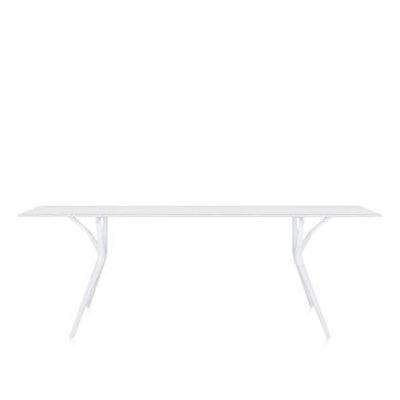 Kartell Spoon Eettafel - 200 x 90 cm - Wit Kartell Spoon Eettafel - 200 x 90 cm - Wit