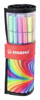 Viltstift Stabilo Pen 68 Arty edition ass - thumbnail