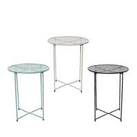 Bijzettafel binnen ijzer H48cm