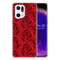 OPPO Find X5 Pro TPU Case Red Roses - thumbnail