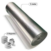 Qualitá® Radiatorfolie met magneten 500x50cm - thumbnail