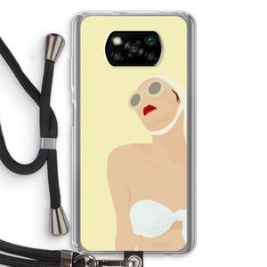 Summer: Xiaomi Poco X3 NFC Transparant Hoesje met koord