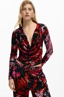 T-shirt ontworpen door mr. Christian Lacroix - BLACK - S