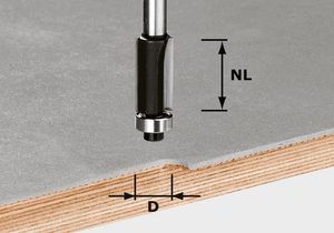 Festool Accessoires HW S8 D12,7/NL25 Kantenfrees | 491027
