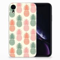 Apple iPhone Xr | Siliconen Case | Ananas