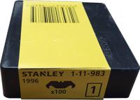 100 Stanley reservemesjes 1996 zonder gaten