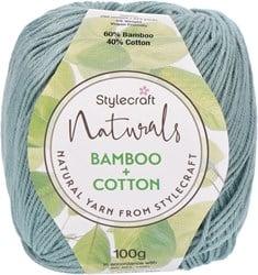 Stylecraft Naturals - Bamboo + Cotton DK 7164 Bluestone