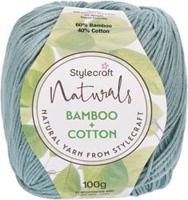 Stylecraft Naturals - Bamboo + Cotton DK 7164 Bluestone