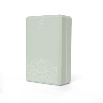 Love Generation Foam Yogablok - Mandala - Serene Sage