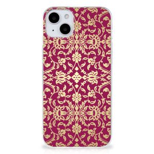 Siliconen Hoesje iPhone 15 Barok Pink