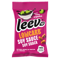 Leev Lowcarb snack soyabonen soya saus bio 45 Gram
