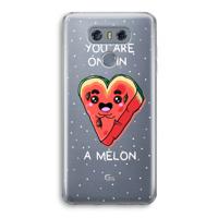 One In A Melon: LG G6 Transparant Hoesje