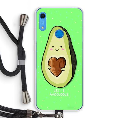 Avocuddle: Huawei Y6s Transparant Hoesje met koord