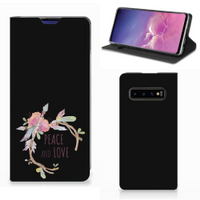 Samsung Galaxy S10 Magnet Case Boho Text