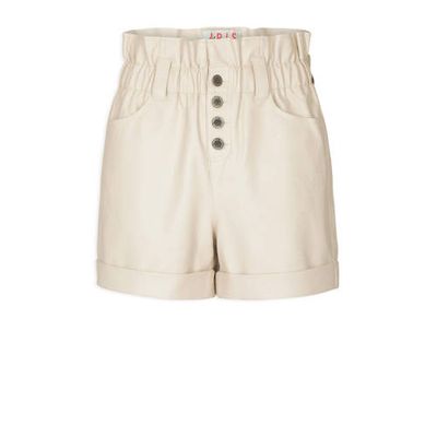 Morgan high waist straight fit short gebroken wit Morgan high waist straight fit short gebroken wit