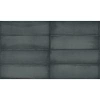 Wandtegel Estudio Ghent Smokey Emerald Glossy 6.9x24 cm Estudio
