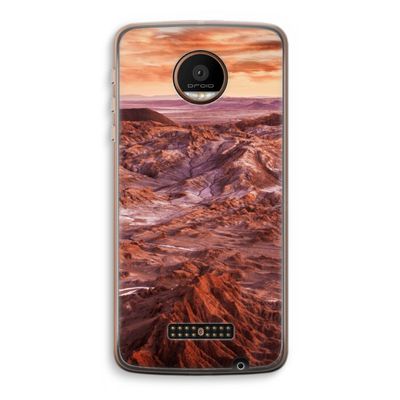 Mars: Motorola Moto Z Force Transparant Hoesje