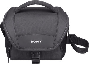 Sony LCS-U11 cameratassen en rugzakken Schoudertas Zwart