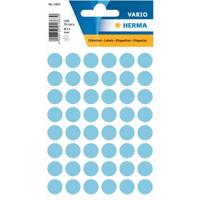 Etiket herma 1863 rond 12mm blauw 240st | 10 stuks