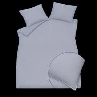 Vandyck Vandyck Dekbedovertrek WASHED COTTON lavender blue 2-persoons (200x200/220 )