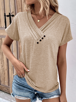 Loose Buttoned Casual Shirt