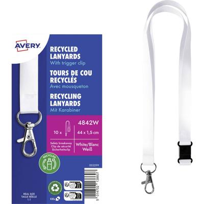 Avery-Zweckform 4842W Textielband (l x b) 440 mm x 15 mm 10 stuk(s)