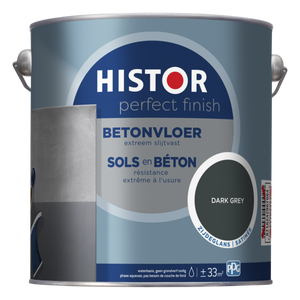 Histor Perfect Finish Betonvloer Zijdeglans - Dark Grey