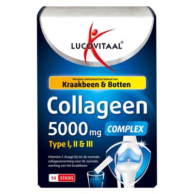 Lucovitaal Collageen Complex 5000mg Sticks 14St